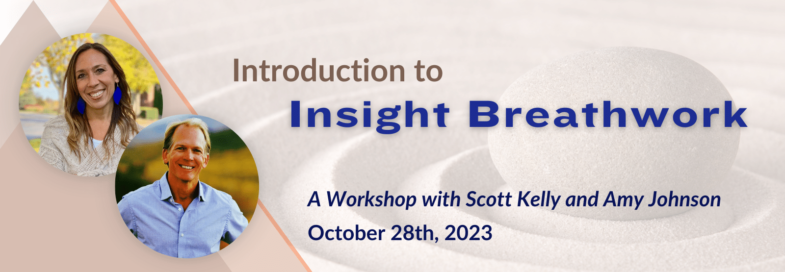 Introduction to Insight Breathwork workshop banner. Workshop is Oct 28th